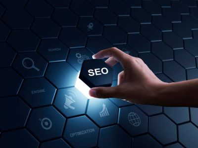 A business that specializes in SEO